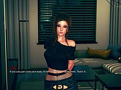 Violet's emotional Halloween porn captivates