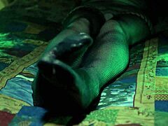 Housewife’s Fishnet Toe Allure