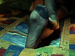 Housewife’s Fishnet Toe Allure