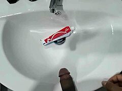 Model’s Solo Bathroom Heat Unleashed