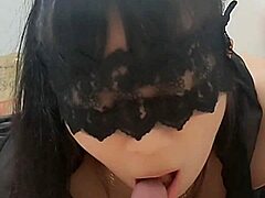 what’s behind this couple’s masked intrigue?