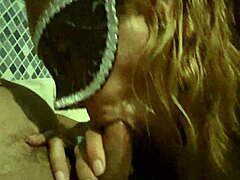 married woman offers her mouth