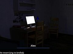 Naughty Landlady in 3D Game