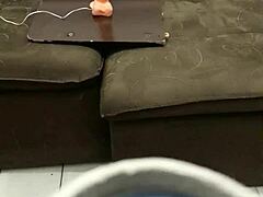 Amateur gay couple in rough anal fuck