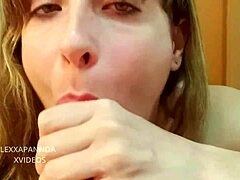 Wanna see teen blonde suck cock?