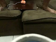 Amateur gay couple in rough anal fuck