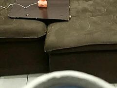 Amateur gay couple in rough anal fuck