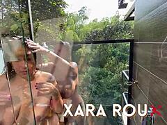 Asian MILF's outdoor seduction