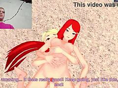 Kushina’s Hentai Strip Game Adventure