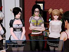 Teens' Harem Hotel Desire