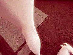 Twink redhead masters massive toy play