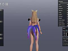 my 3D cartoon thrill