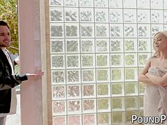 Petite Blonde Blowjob Group