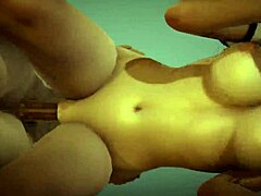 3D Porn Sweet Teen Handjob And Rough Sex