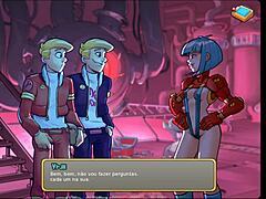 Double Penetration in Game World
