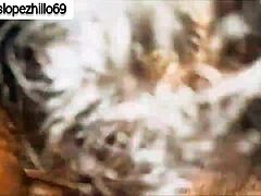Shaved MILF feels intense power