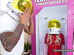 Petite Spacewoman Slammed By Rock-Hard Cock