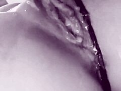 what's behind wife's cum-filled squirting pussy?