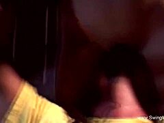 swinger wife relentlessly used for raw group sex