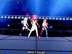 sultry mmd and hentai blend