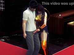cosplay intimacy with wonder woman