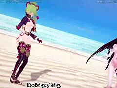 sultry mmd and hentai blend