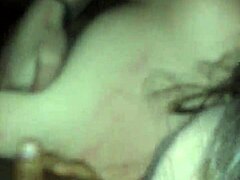 what’s behind this white hoe’s pov blowjob trick?