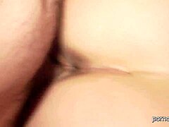 Naughty milf slut sucks and bangs young stud