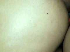 Ebony Couple's Deep Hard Action
