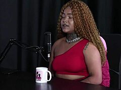 Black Duquesa’s Sheer Red Swingers Video Tease