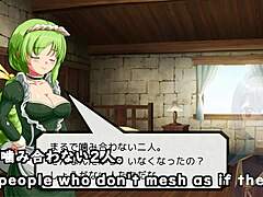 Maid's stunning anime glory scene