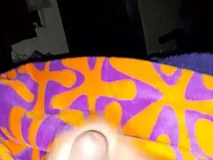 I jerk off close to bursting hard