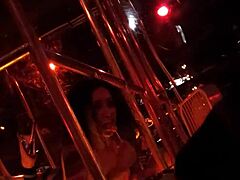 Sexy Striptease by Frankie in Stockings