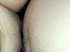 What’s hidden in that tattooed amateur’s tight ass?