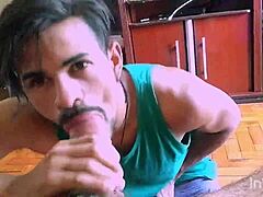 Big lover’s intense interracial thrill