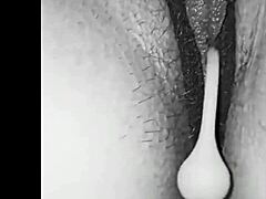 Latina Squirts Hard While Stimulating Her Pussy