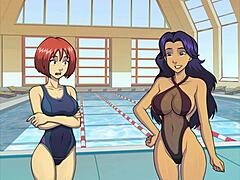 cartoon hunter’s pool tart chase