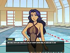 cartoon hunter’s pool tart chase