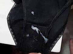 Wife’s new panties trigger instant rough fuck