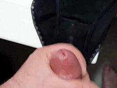 Wife’s new panties trigger instant rough fuck