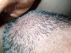 Daring to lick my wife's tight sweet pussy