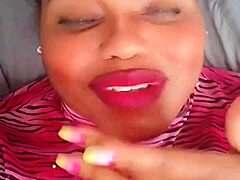 Ebony Woman’s Self Pleasure Mania
