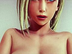 Dragon Ball Waifus Bulma and C18 Fucked Hard