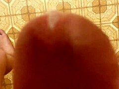 double cum tease with amateur cock explosion