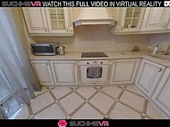 Busty Elise Moon's VR heat