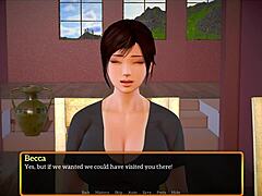 My new family 517 showcases big tits in anime action