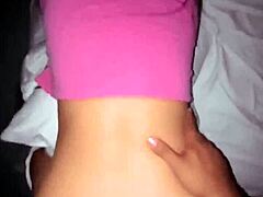 TINY LATINA HANDLES MASSIVE ROD