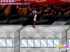 hentai teen with big tits in orgakill game