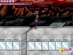 hentai teen with big tits in orgakill game
