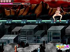 hentai teen with big tits in orgakill game
